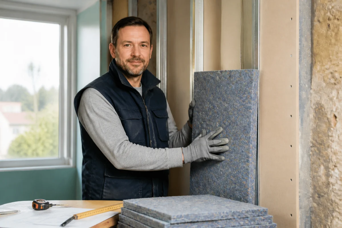 Prix d’un isolant phonique au m² et selon les matériaux