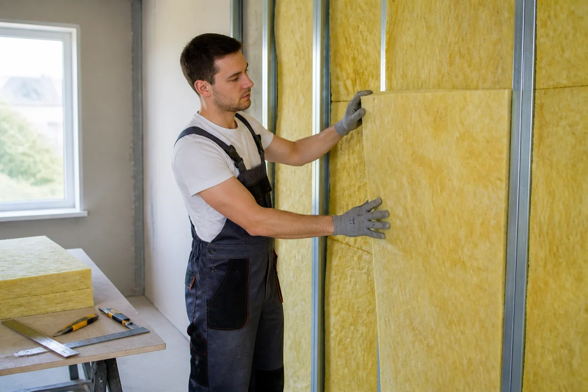 comment isoler un mur