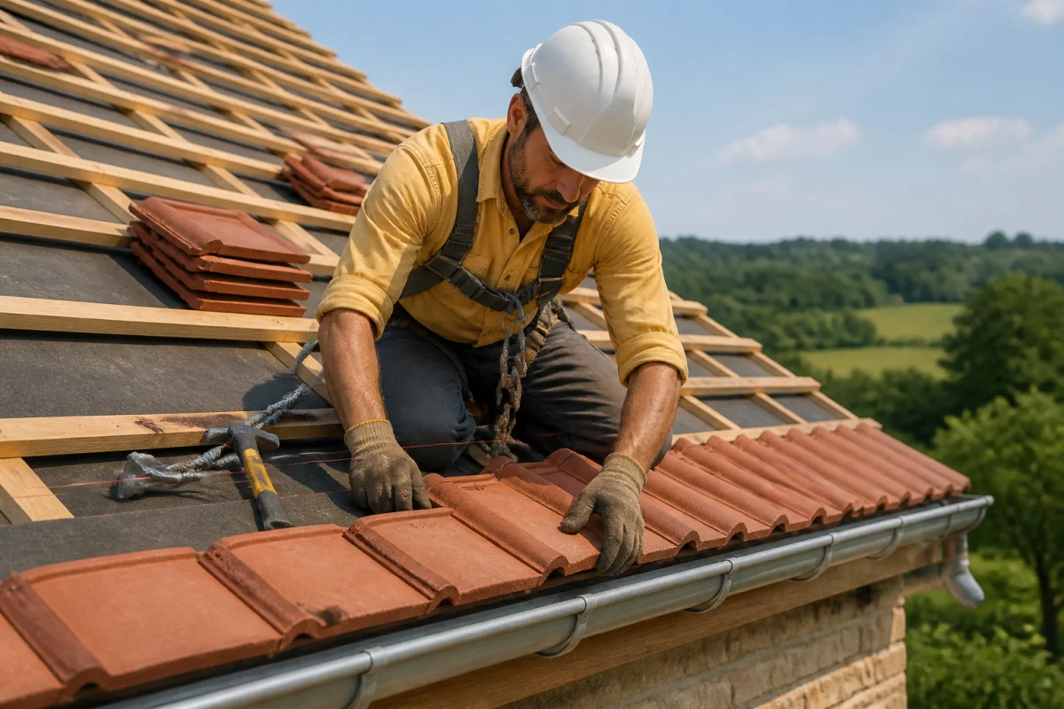 Comment poser des tuiles sur une toiture